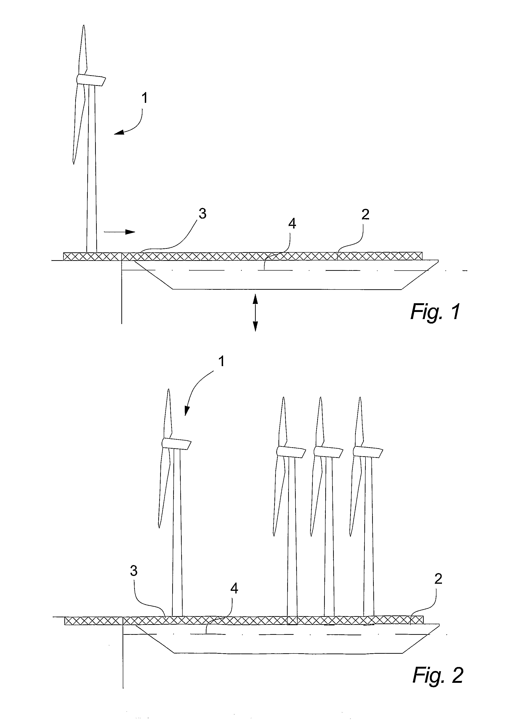 Method for installing an offshore wind turbine and a barge system