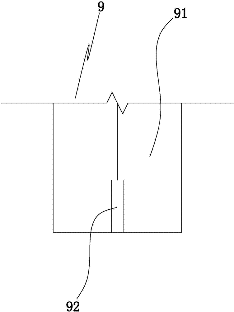 Cartridge holder type storing and taking structure