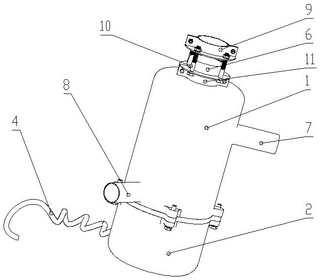 Waste processor for smashing organic substances such as bone