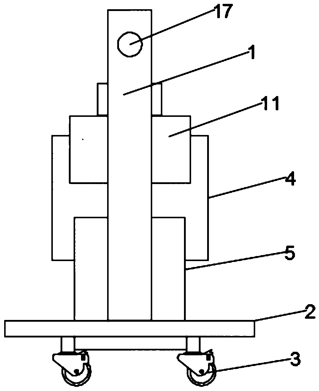 A garbage transfer device