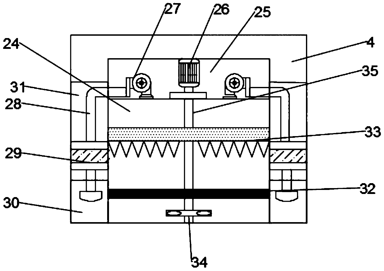 A garbage transfer device