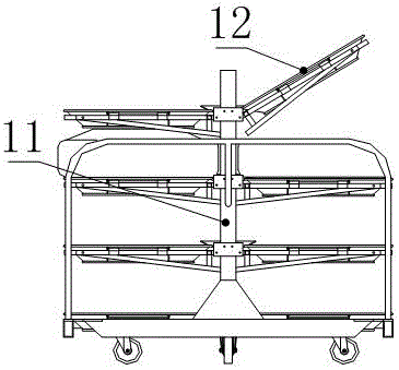 System for automatically mounting and dismounting green tires by robot