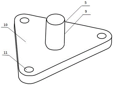 Test method of acoustic vibration transfer function of suspension absorber vehicle body attaching points