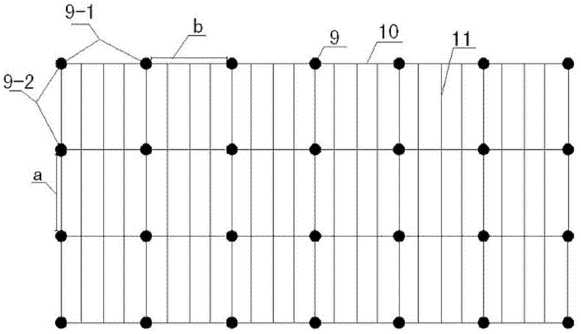 Low-position vacuum preloading rapid reinforcement method of soft foundation in hydraulic filling and reclamation