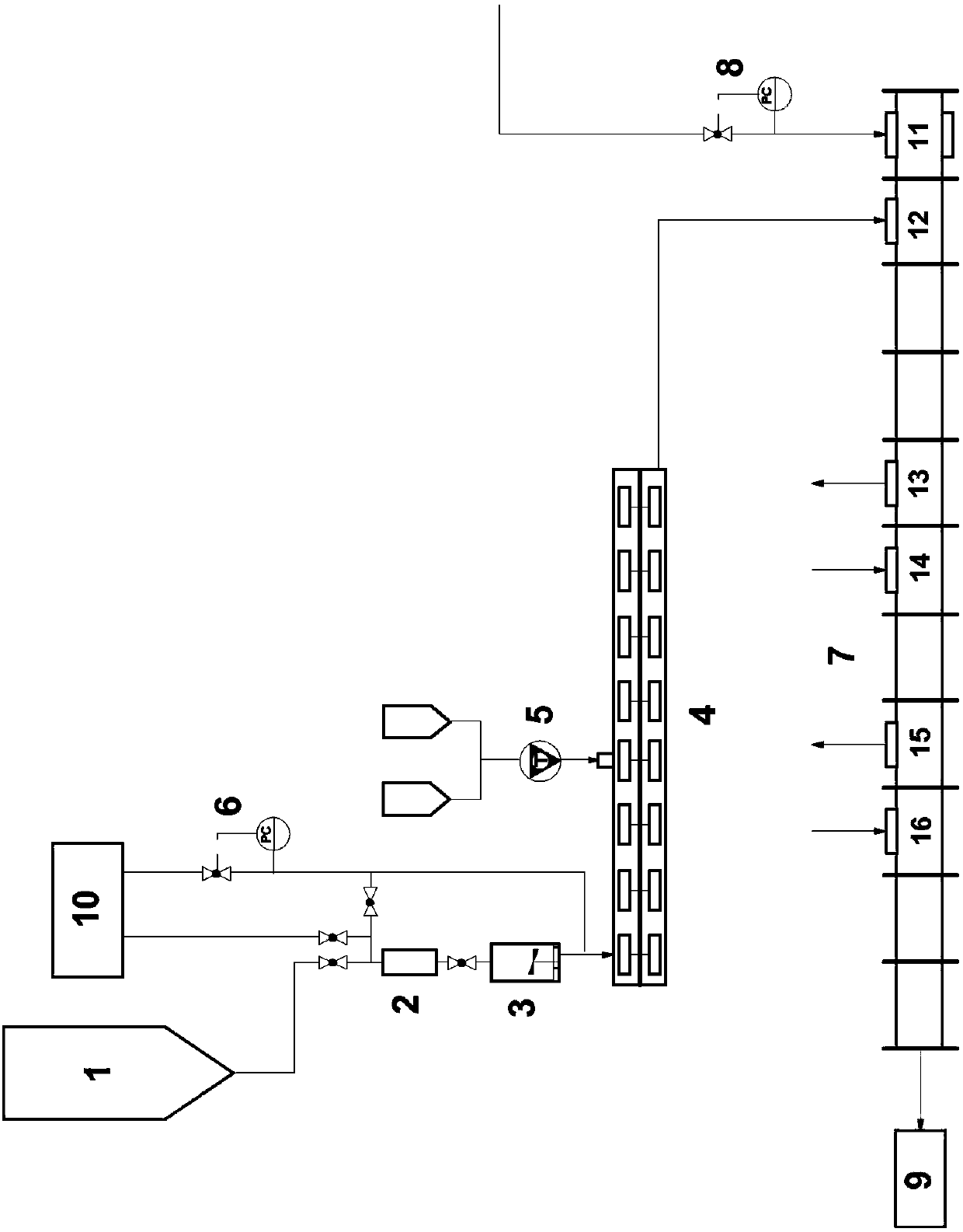 Process for producing modified olefin polymer in an extruder