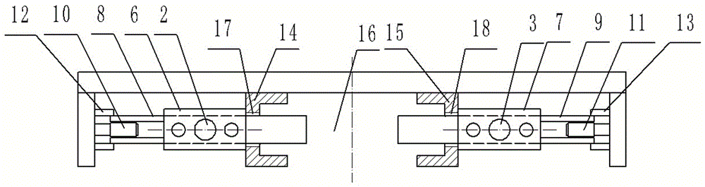 A carton buckle feeding device for a carton handle threading machine