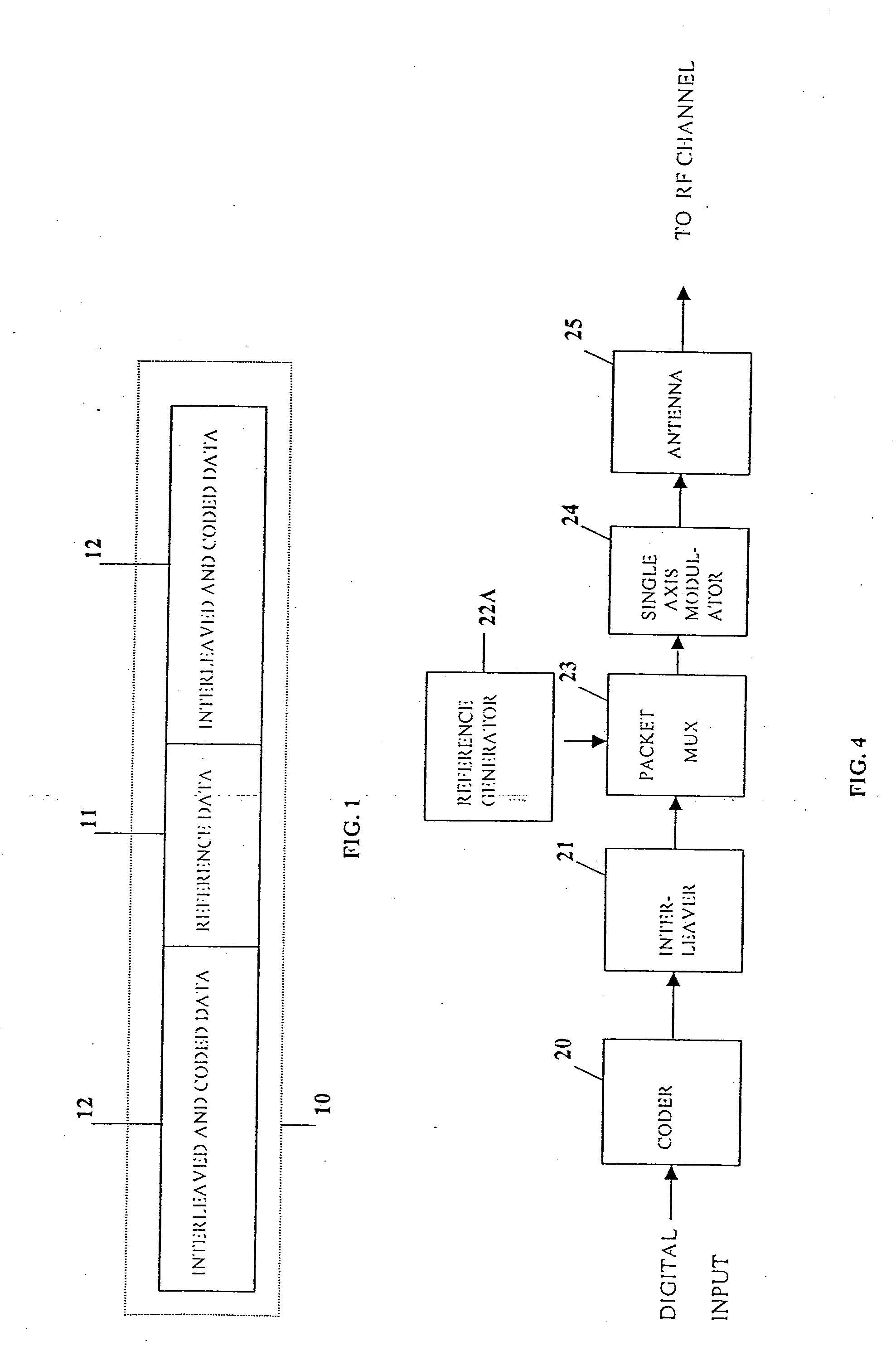 Multiple access system and method for multibeam digital radio systems