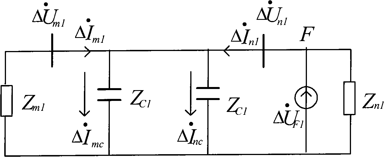 Electric power line pilot protection decision method based on fault component positive sequence synthetic impedance