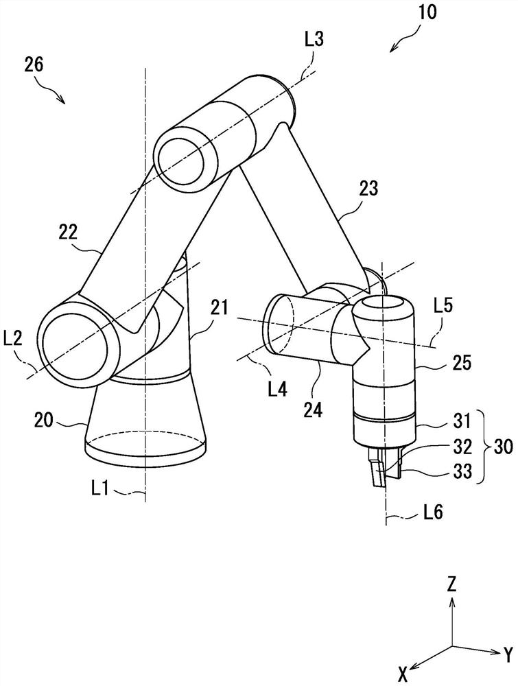 Robotic device and gripping method