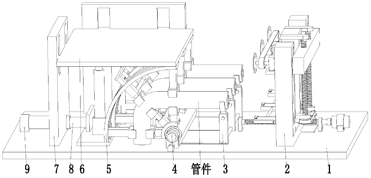 Casting head cutoff and machining treatment equipment for automobile precision part casting