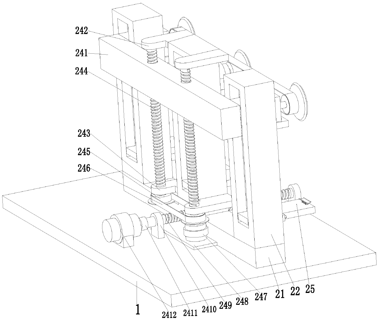 Casting head cutoff and machining treatment equipment for automobile precision part casting