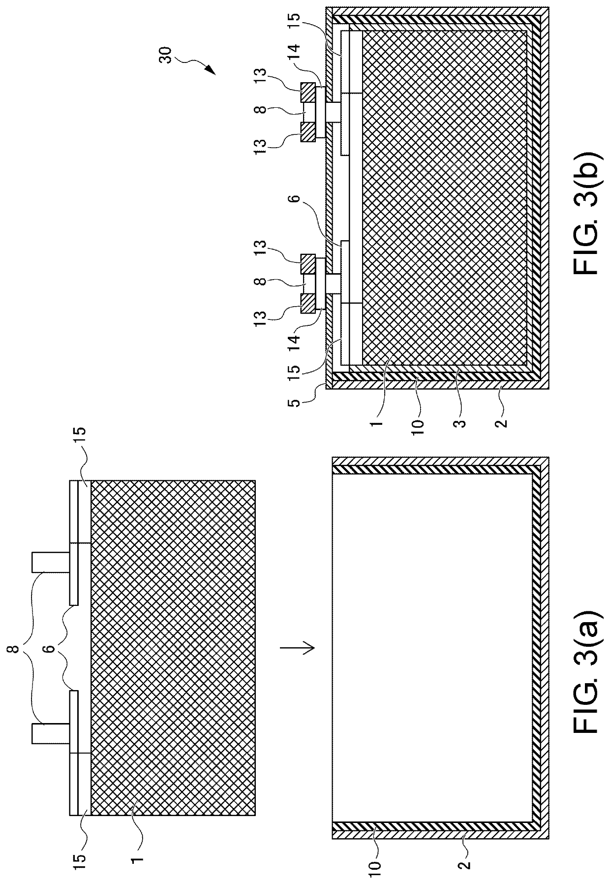 Cell structure of solid state battery