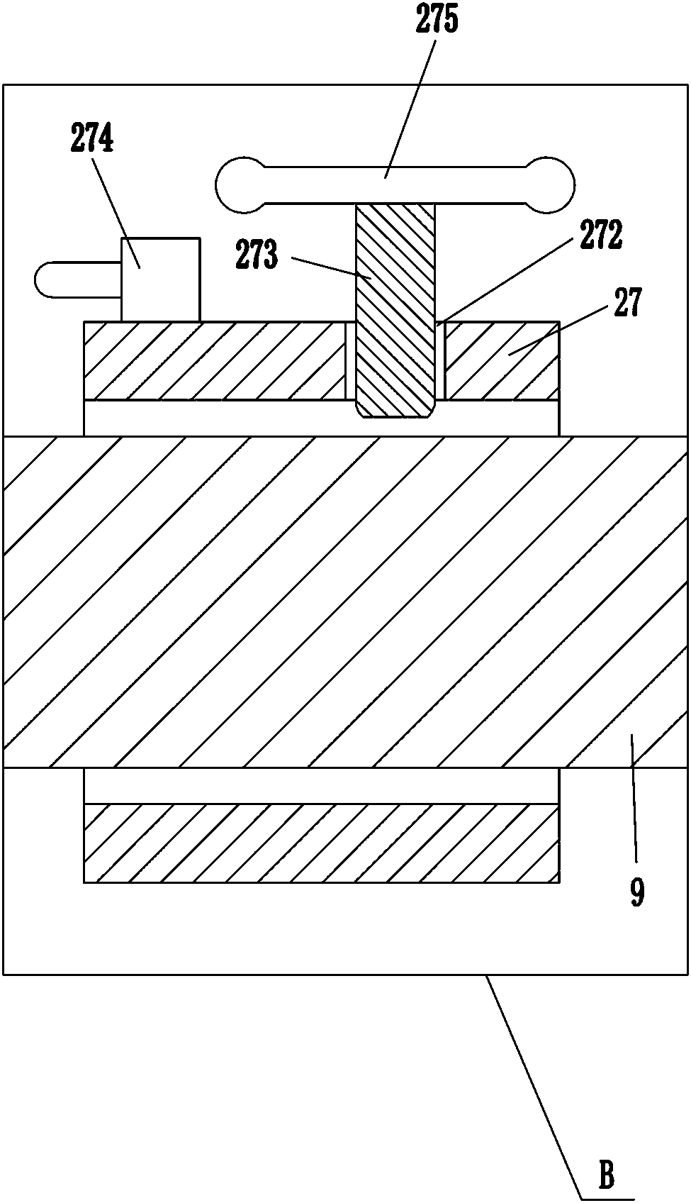 Automatic grinding machine for surface of polygonal metal plate