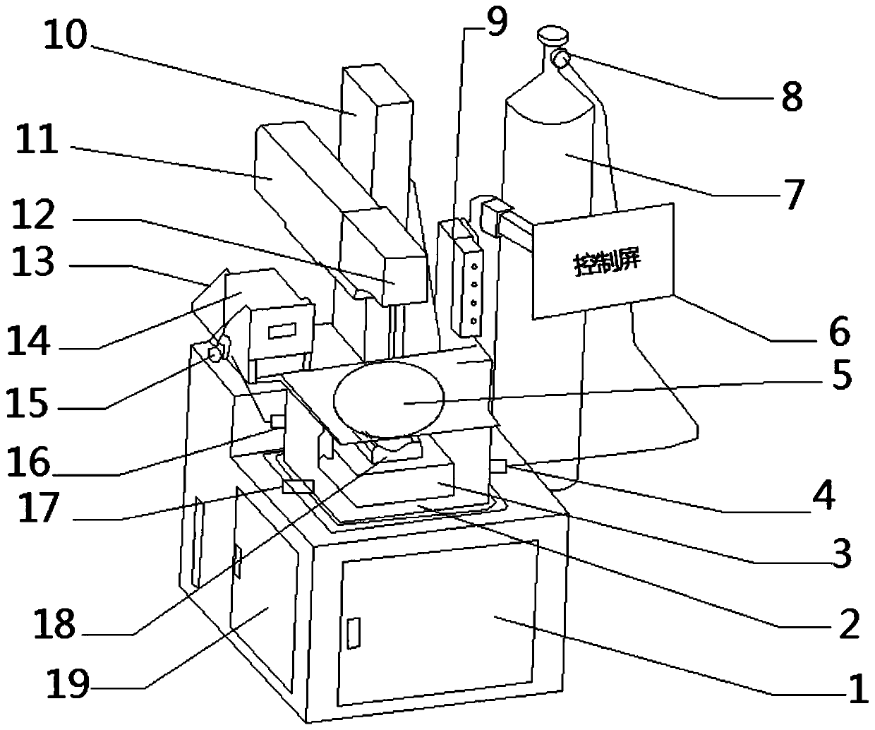 3D surface laser polishing method and device