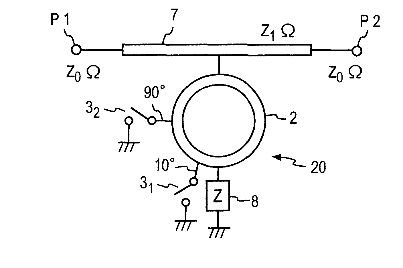 Variable resonator, variable bandwidth filter, and electric circuit device