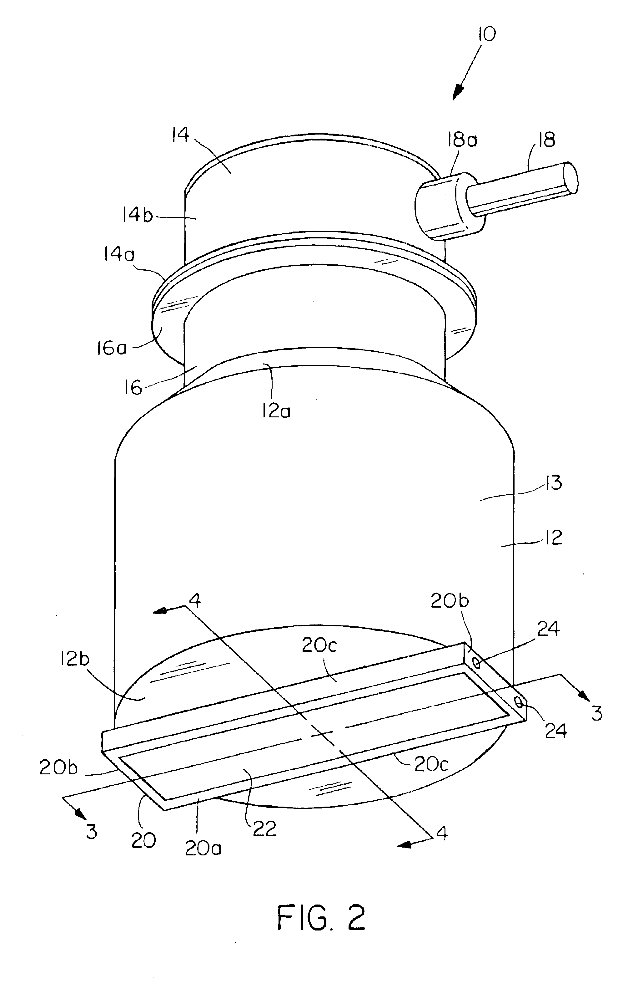 Electron accelerator having a wide electron beam