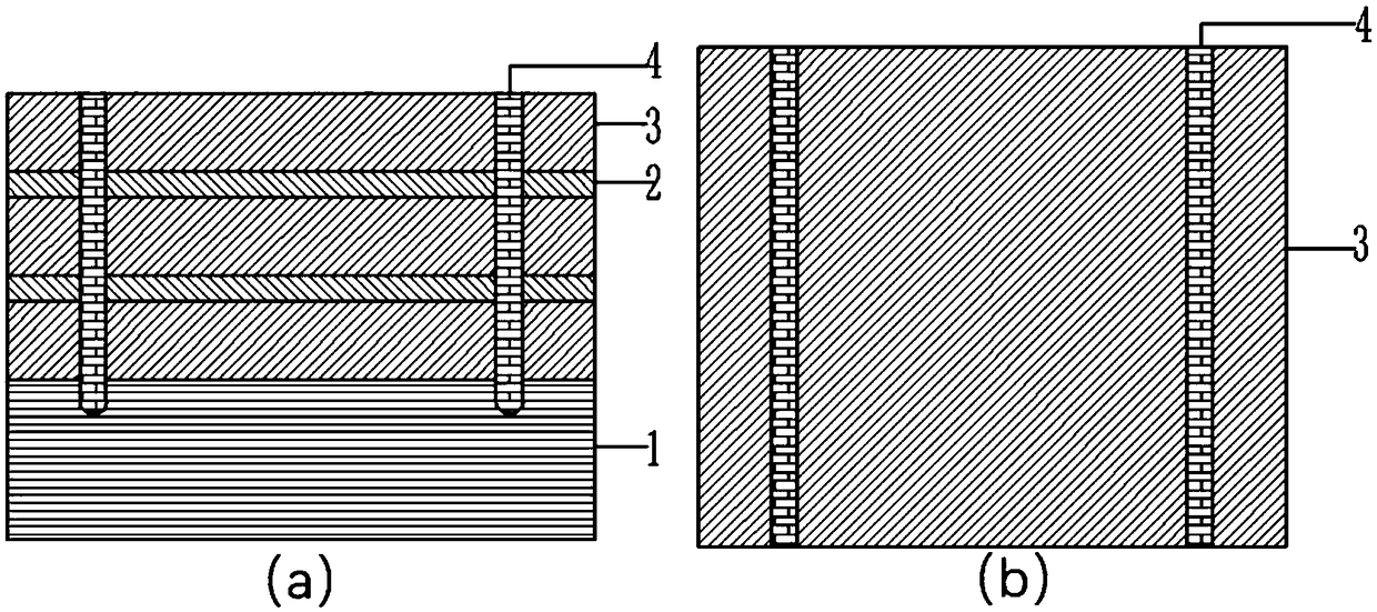 A two-dimensional channel structure and its preparation method