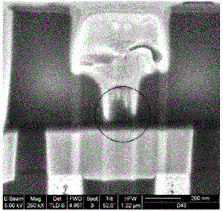 Method for detecting etching insufficiency of through hole