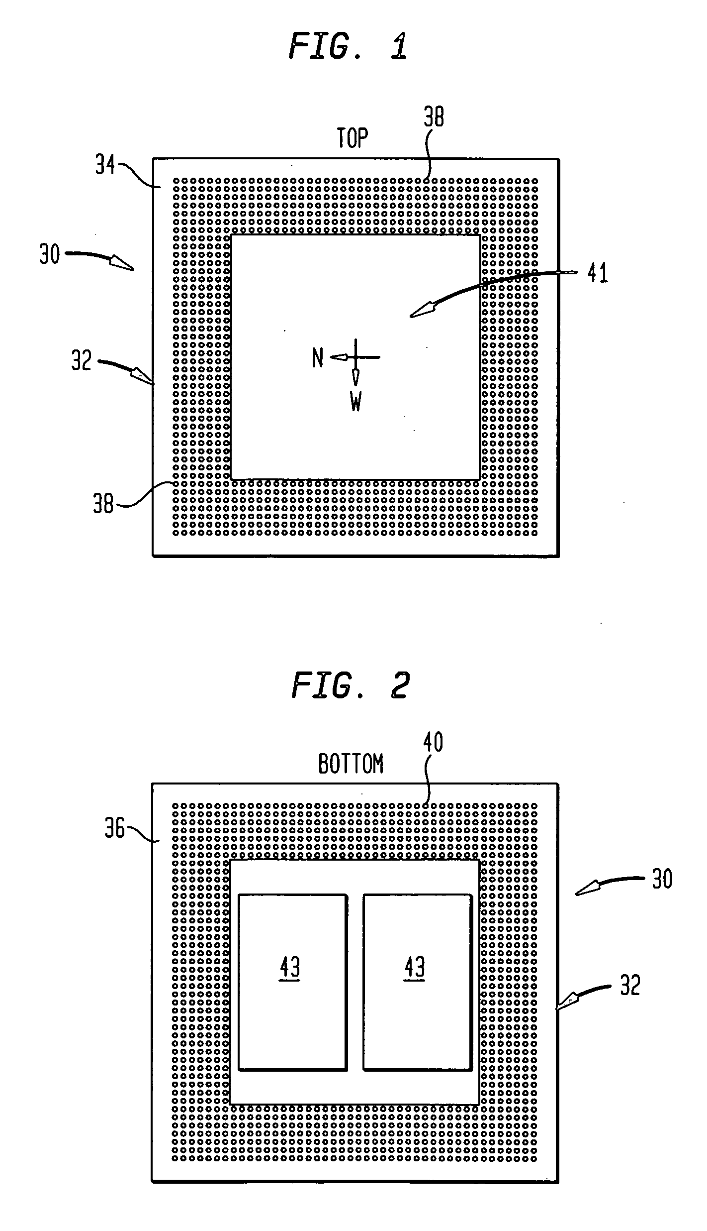 Stacked packages and systems incorporating the same