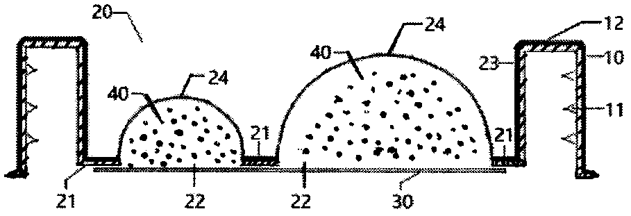 Beverage bottle cap with bubble cover