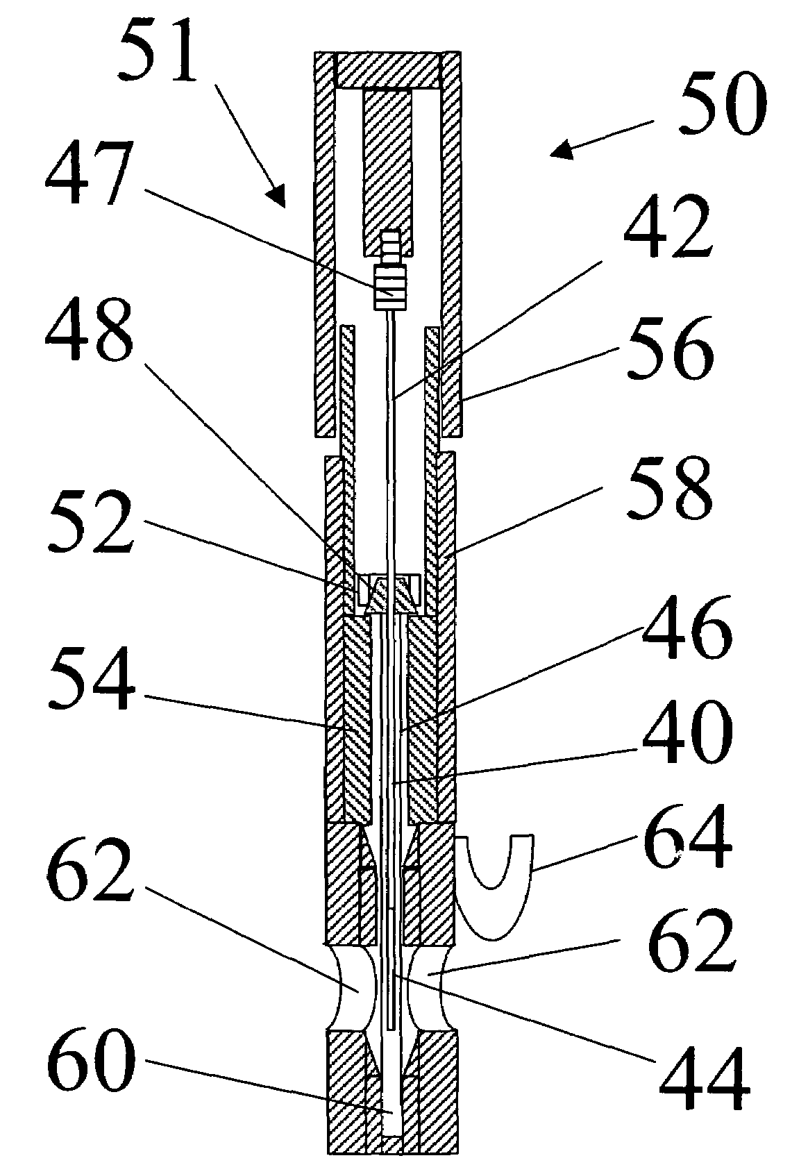 Method and device for solid phase microextraction and desorption