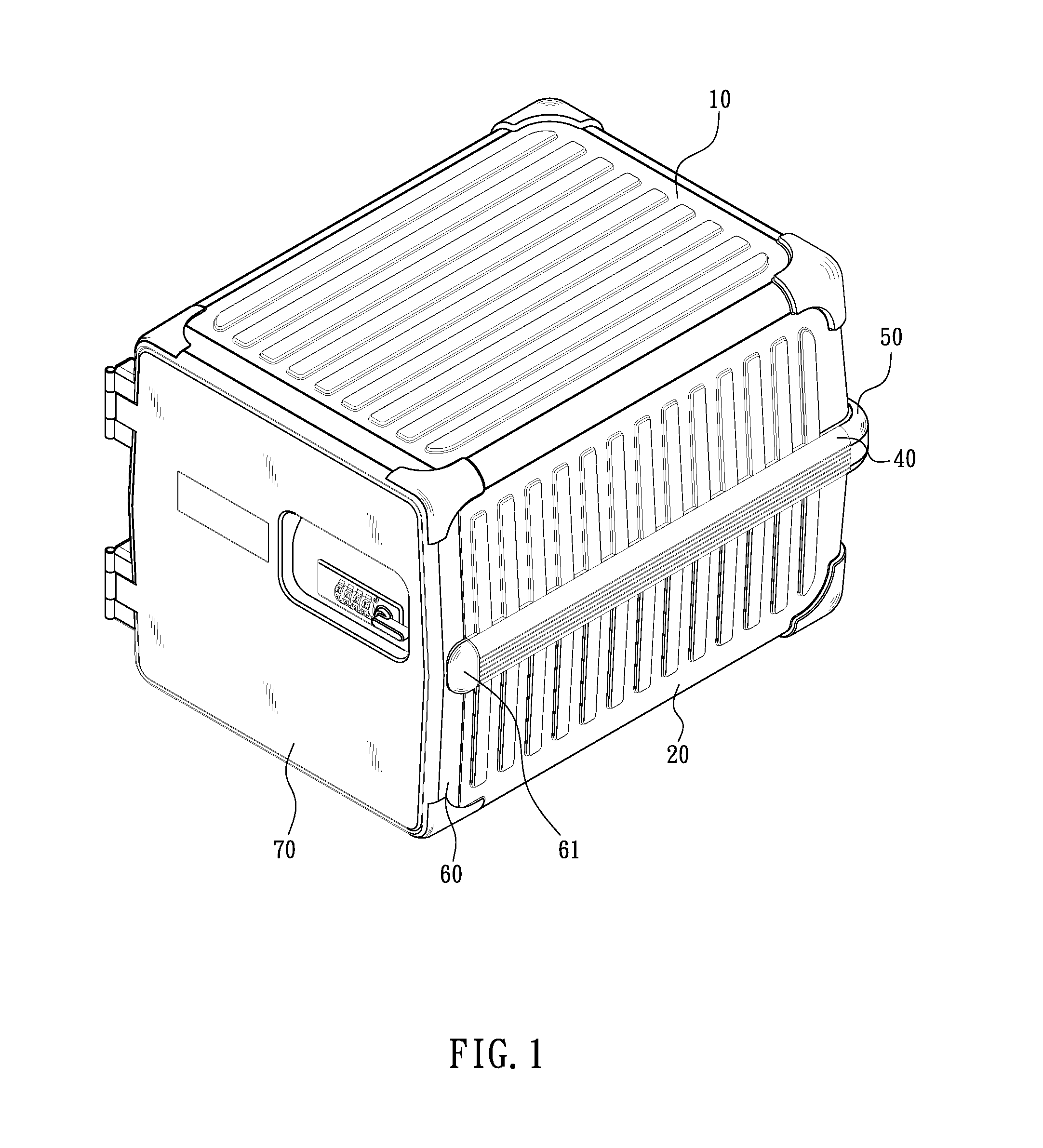 Combination safe deposit box