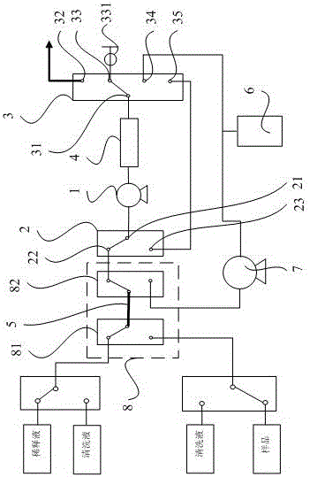 An automatic online micro sample dilution mixing system and mixing method