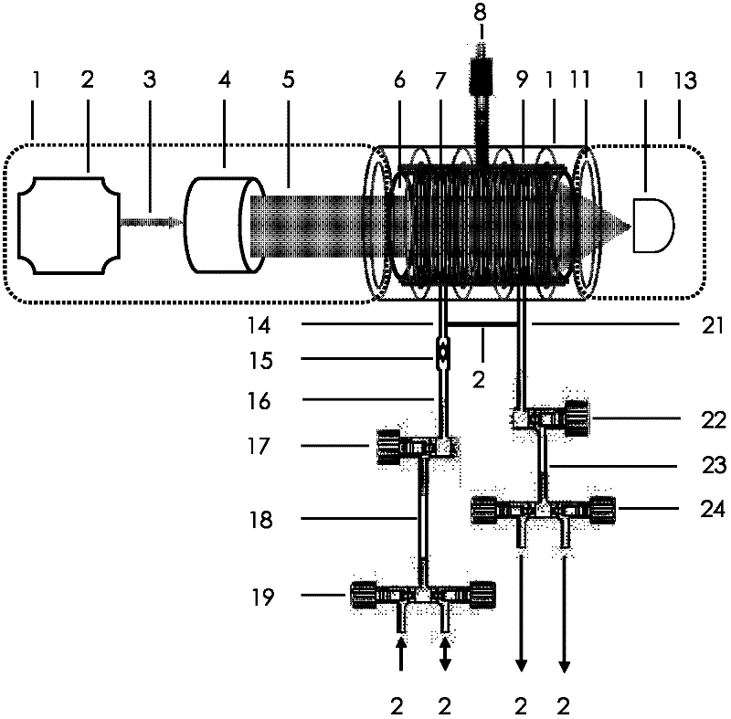 Permanent magnet polarizer