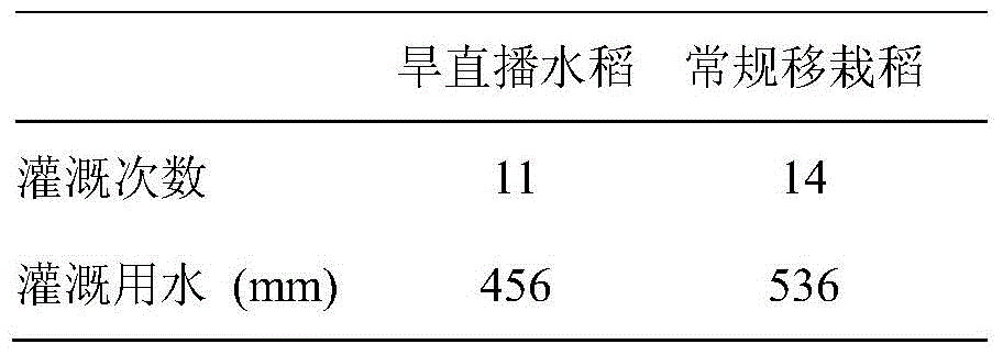 A high-yield and high-efficiency cultivation technique for dry direct-seeding rice