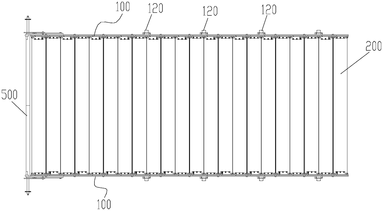 Top cover device and rail vehicle having the same