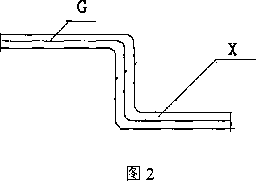 Built-in fiber temperature signal transmission device of medium and high pressure system