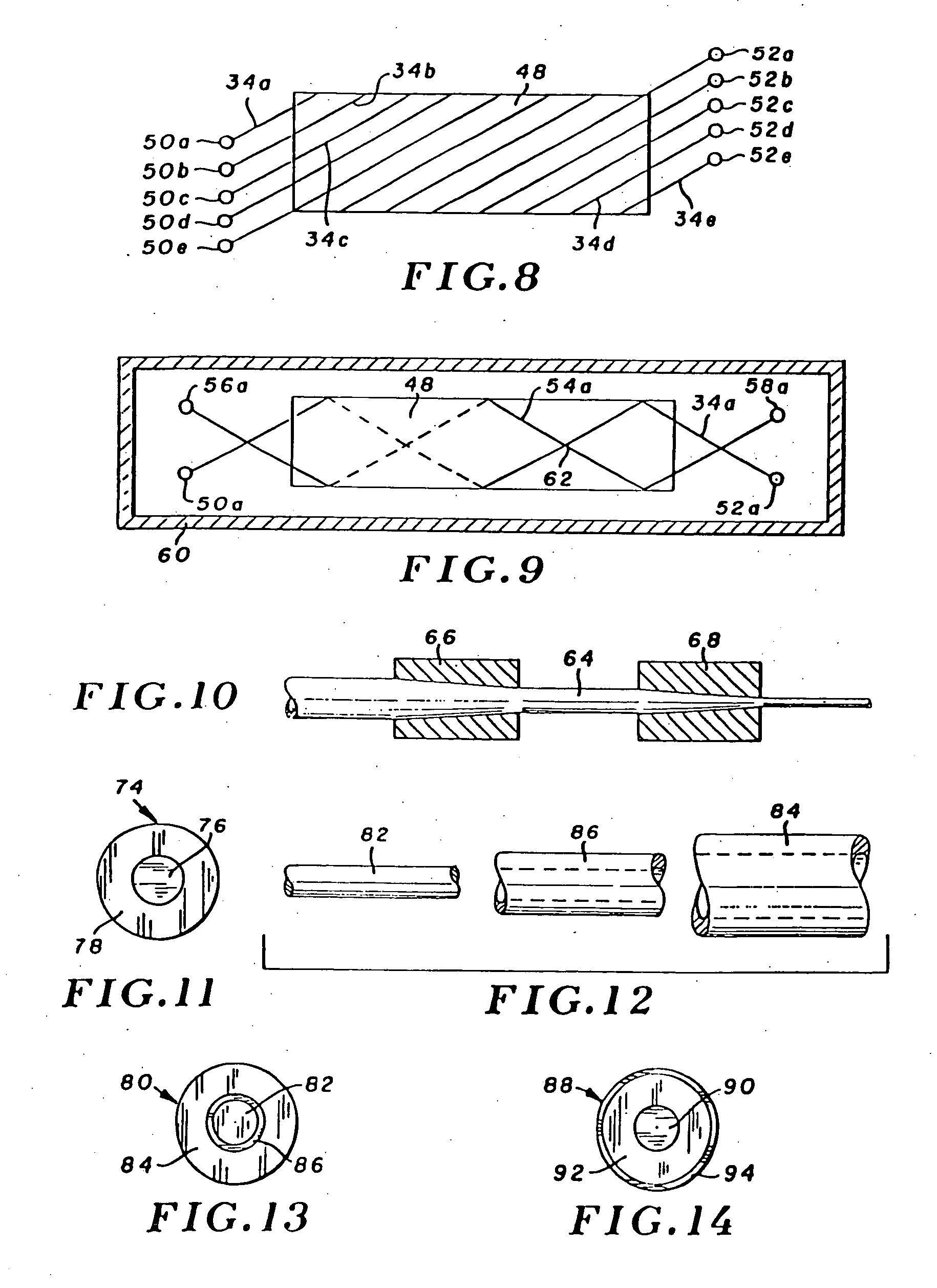 Clad composite stent