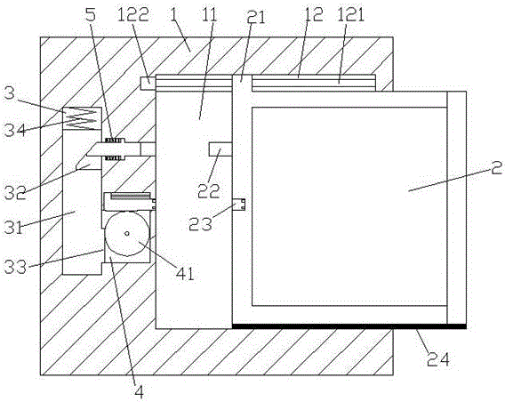 Power control cabinet achieving safe power supply