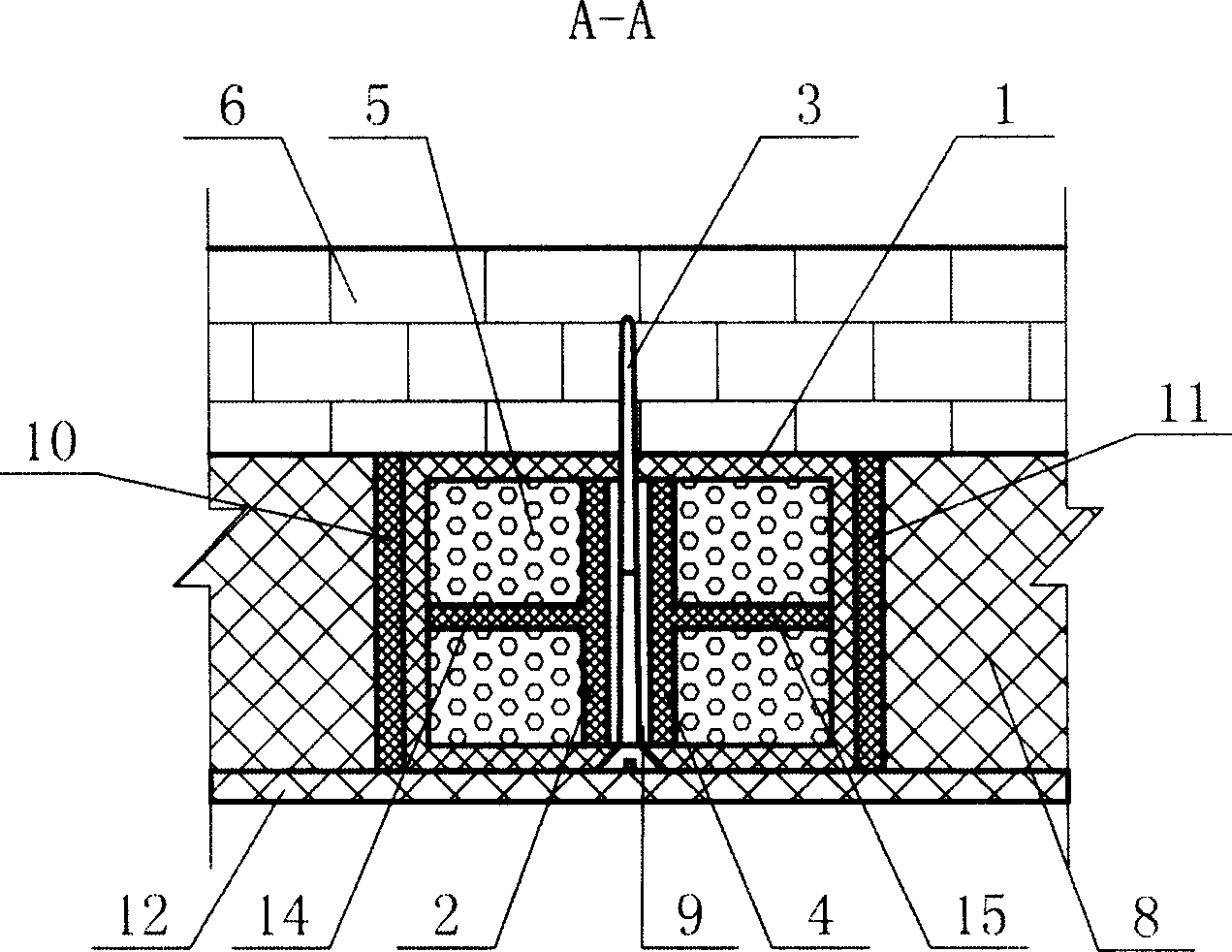 Thermal insulation wall