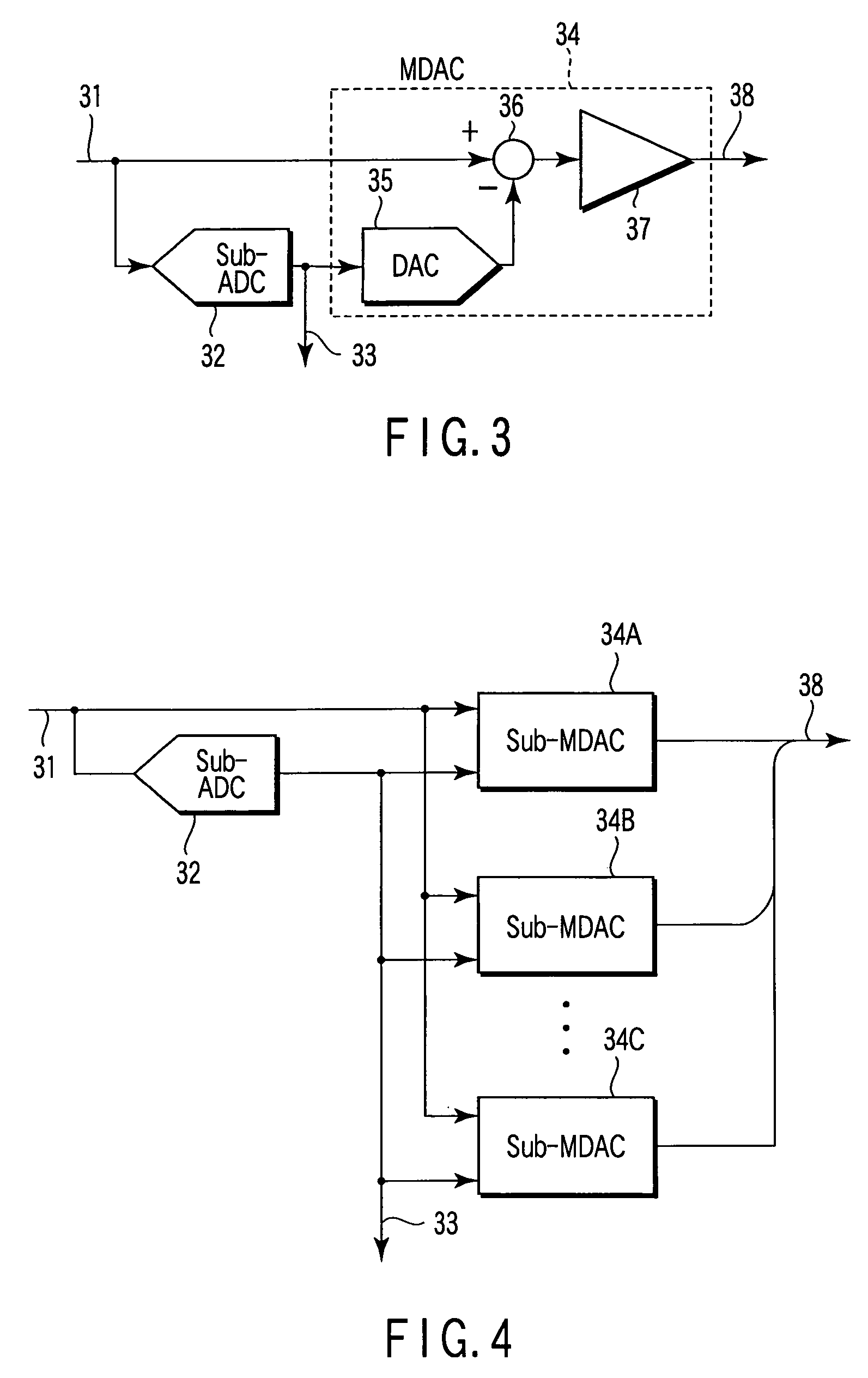 Variable resolution A/D converter