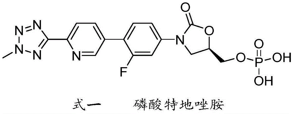 Method for compounding tedizolid phosphate