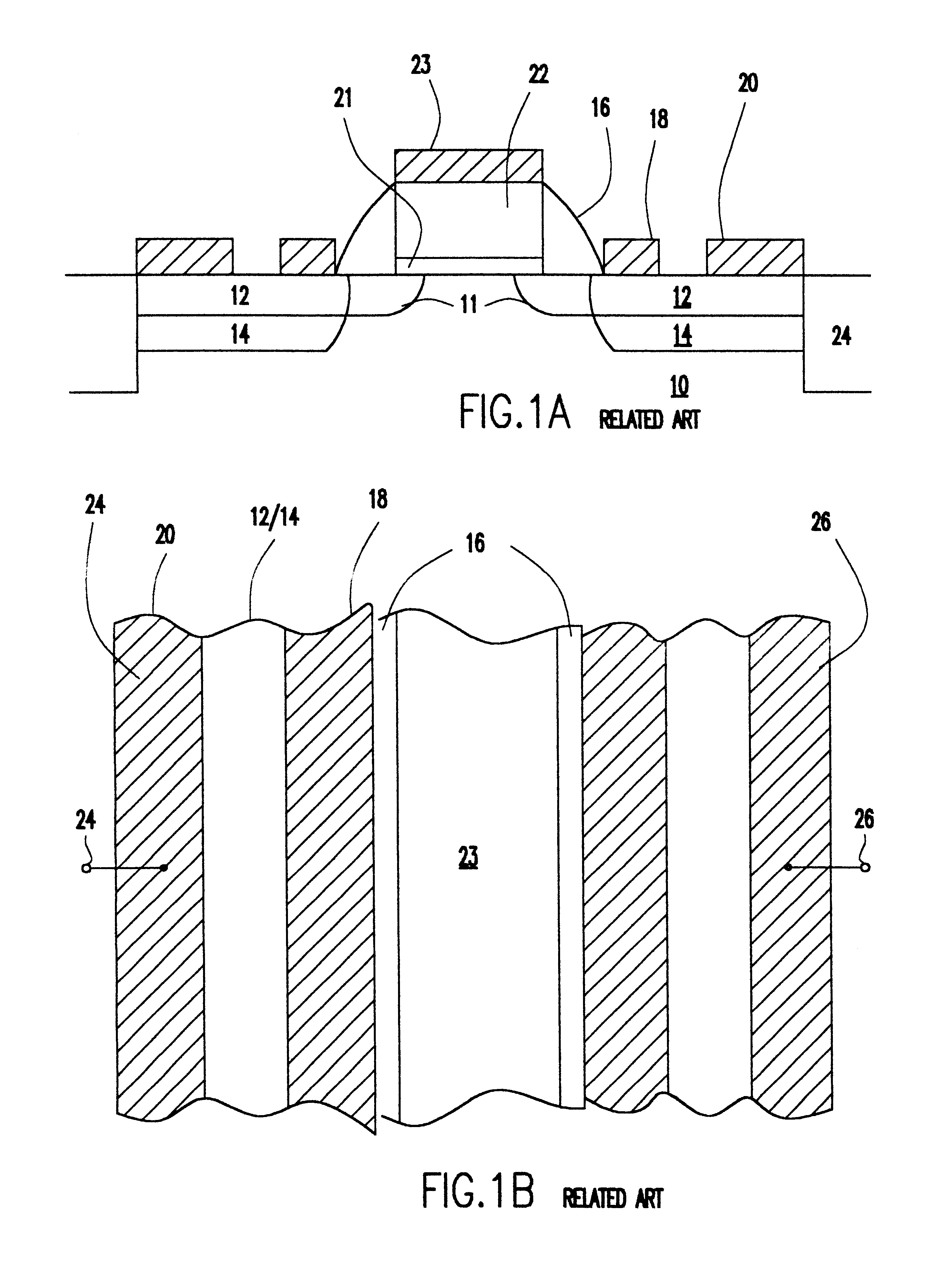 Method of fabricating MOSFET with lateral resistor with ballasting