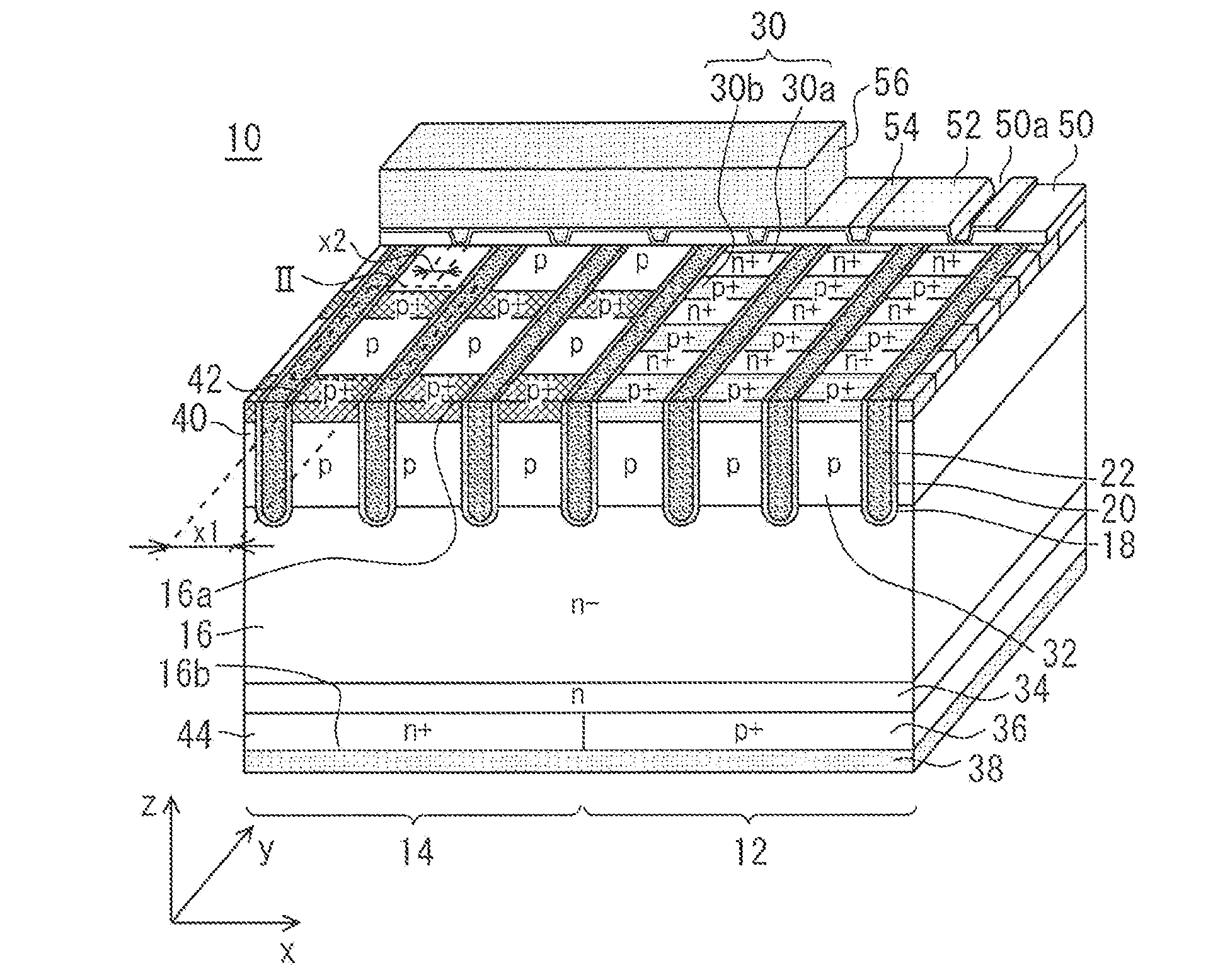 Reverse conducting semiconductor device