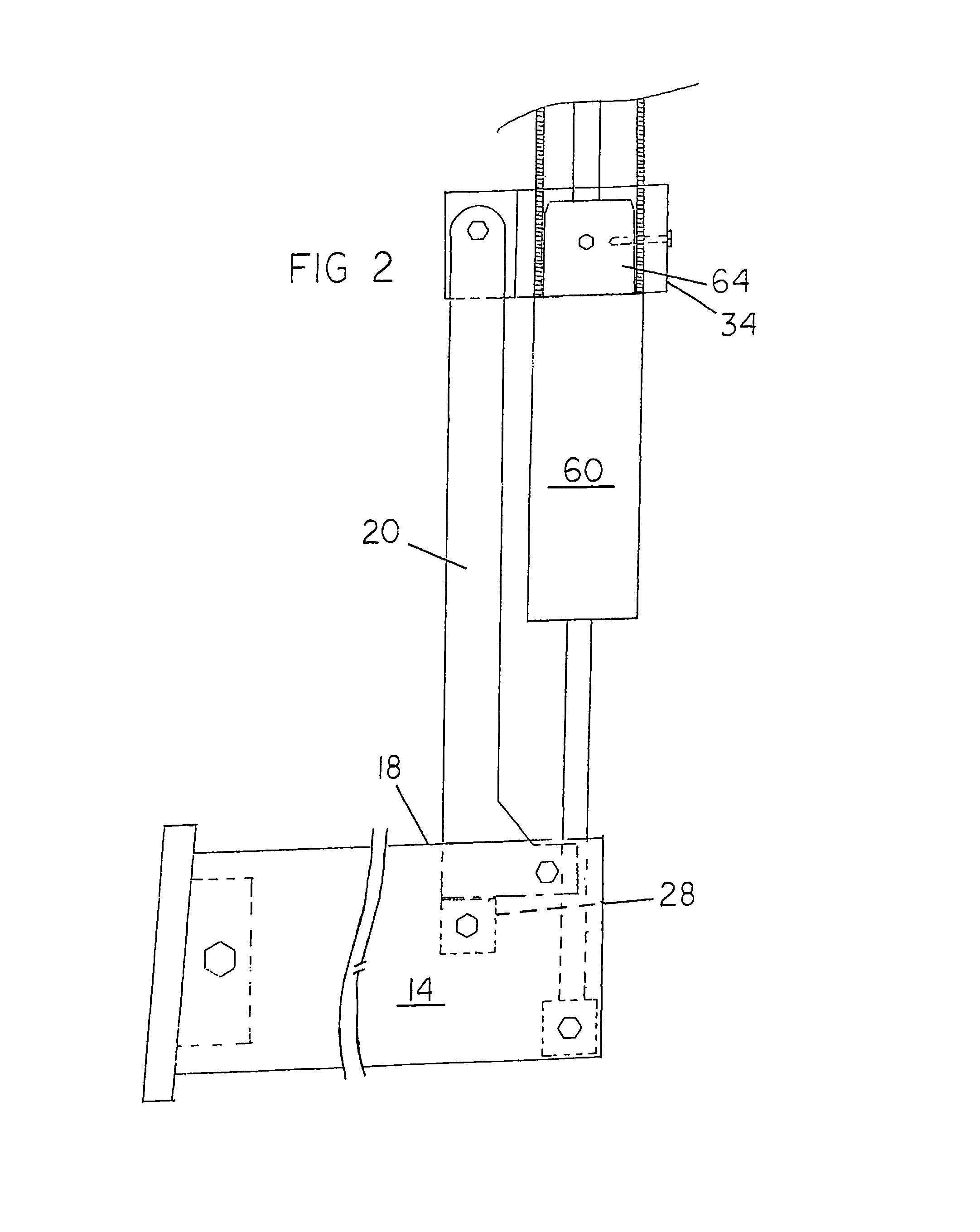 Retractable anchoring pole system