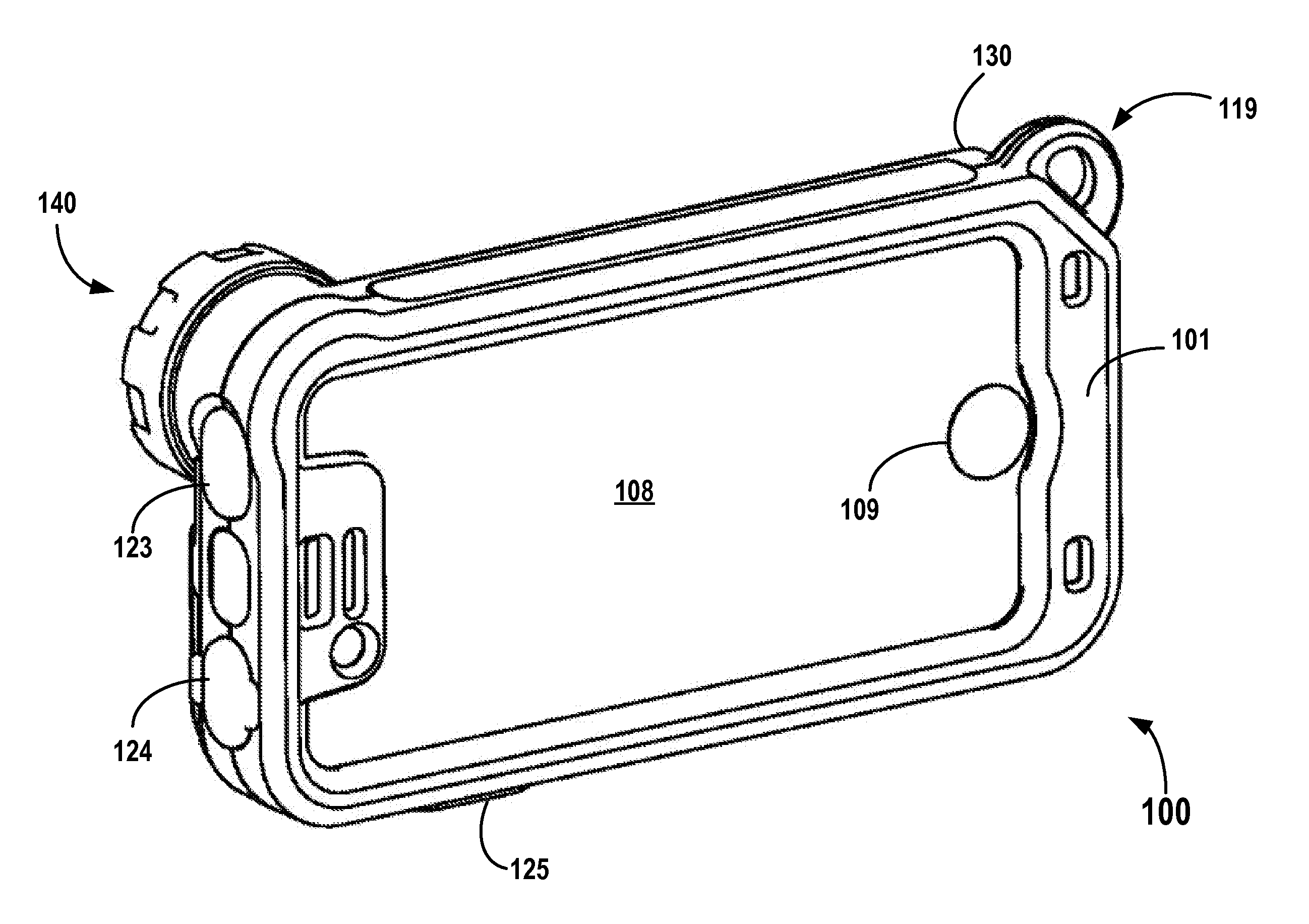 Protective cover for an electronic device