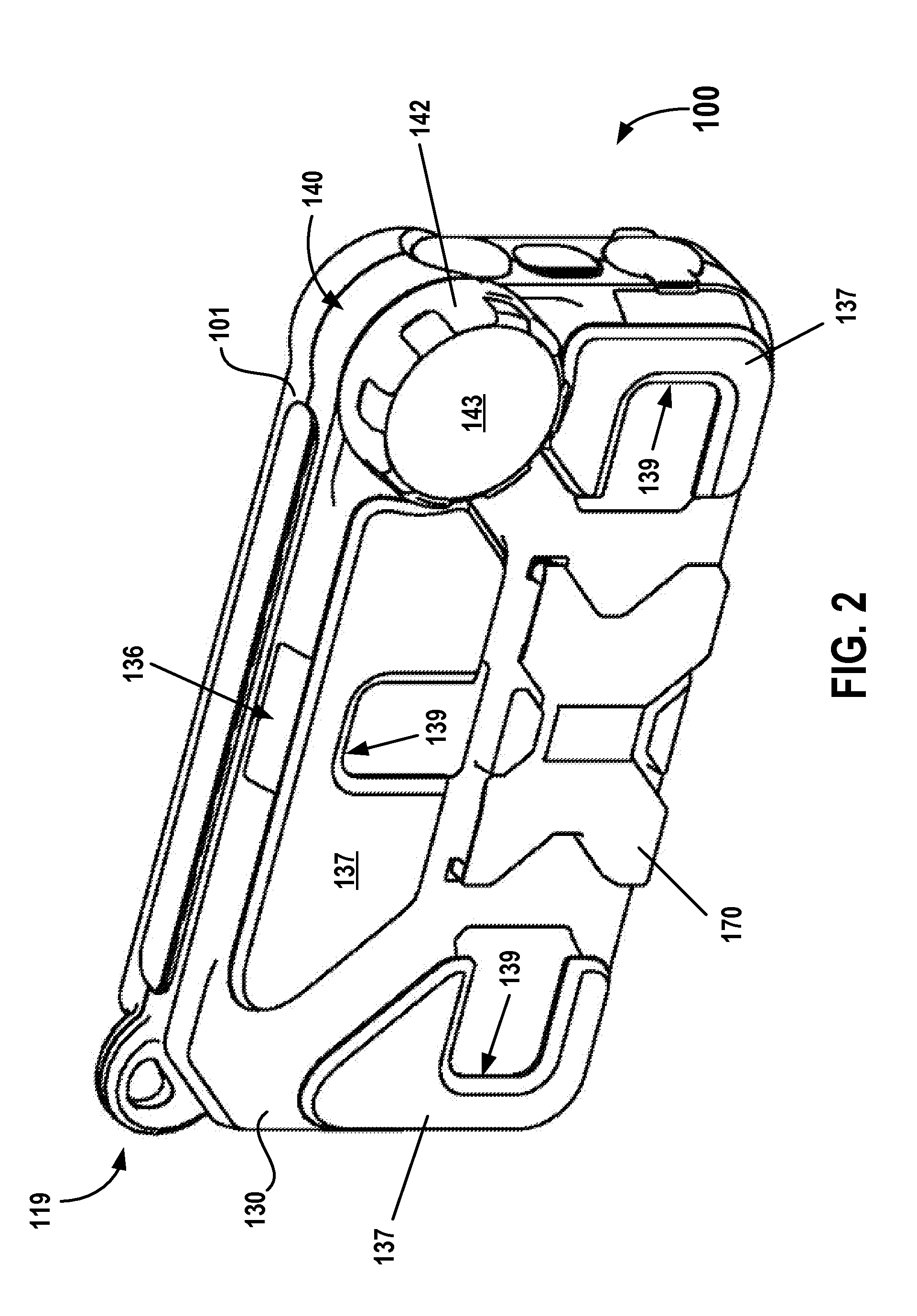 Protective cover for an electronic device