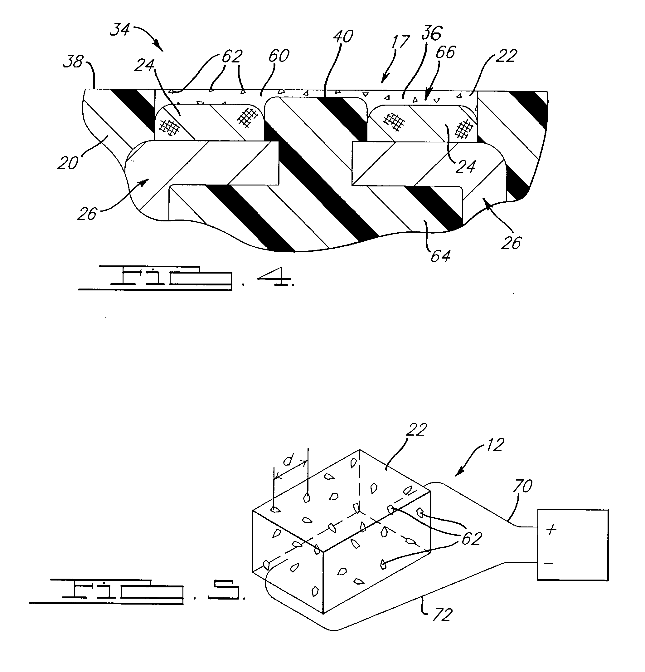 Vapor sensor and materials therefor