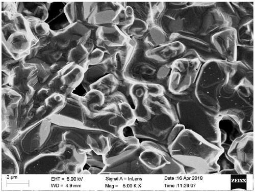 Preparation method of foamed ceramic material, and foamed ceramic material and applications thereof