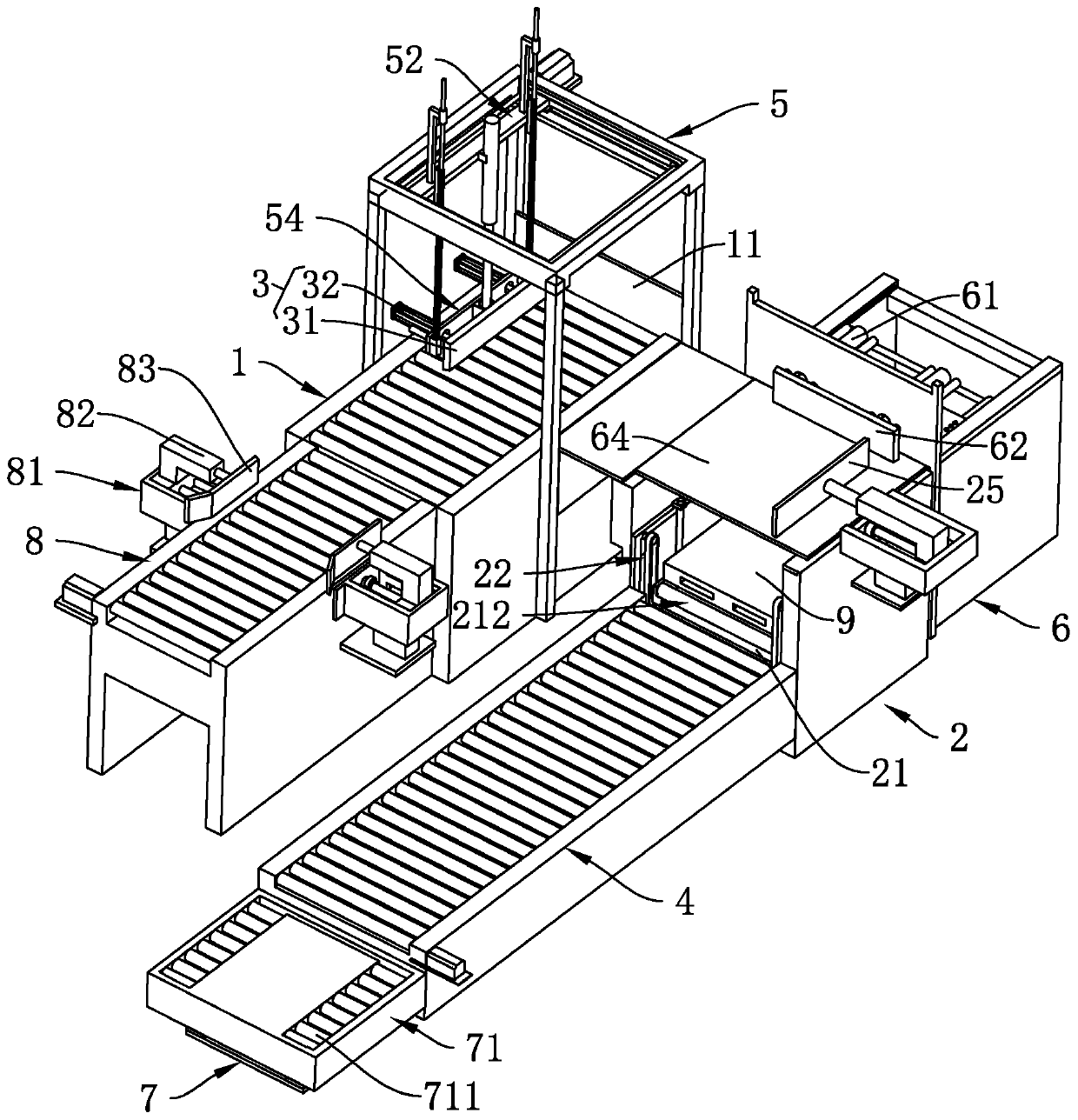 Stacking equipment