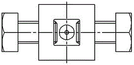 Clamping and positioning device for wire electrode of wire-cut electrical discharge machine capable of realizing rapid wire feeding