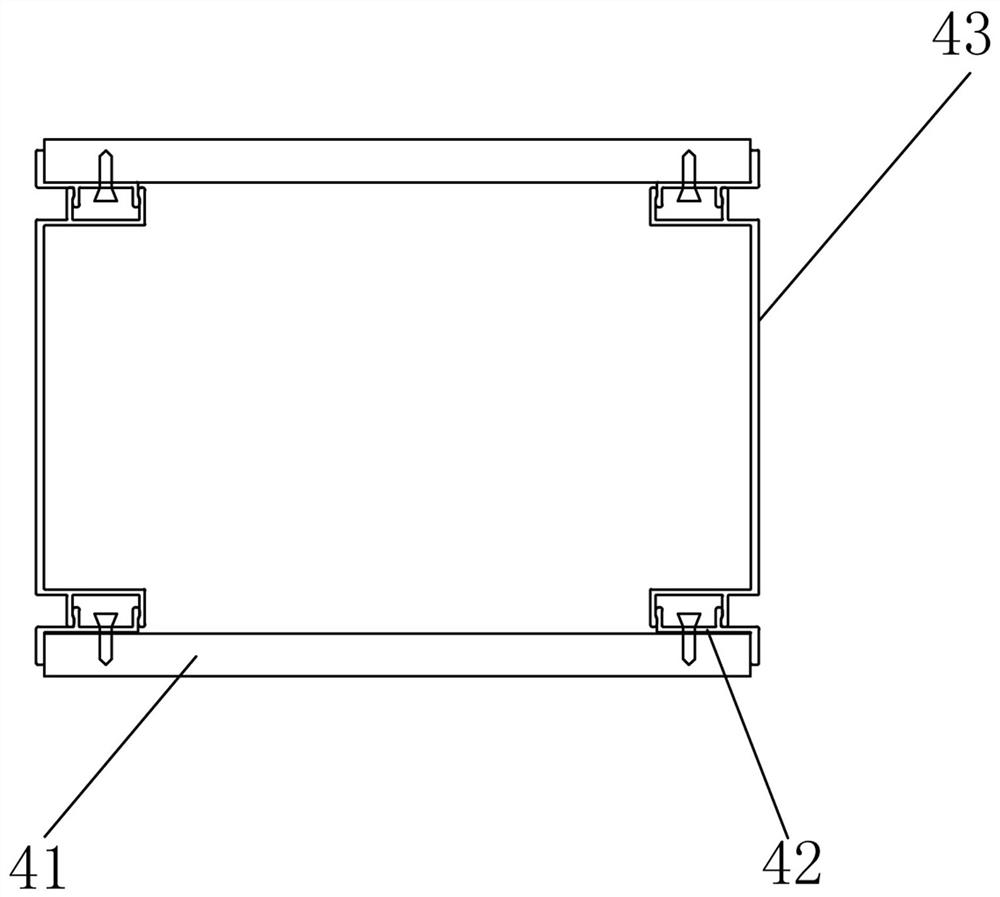 Assembly type decoration integrated partition wall non-standard device