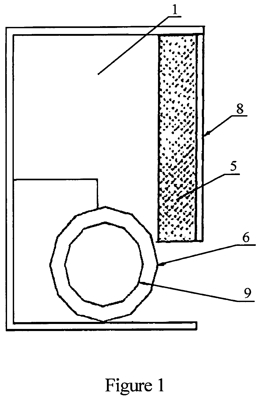 Air conditioner with a light wave unit for auxiliary heating and sterilizing