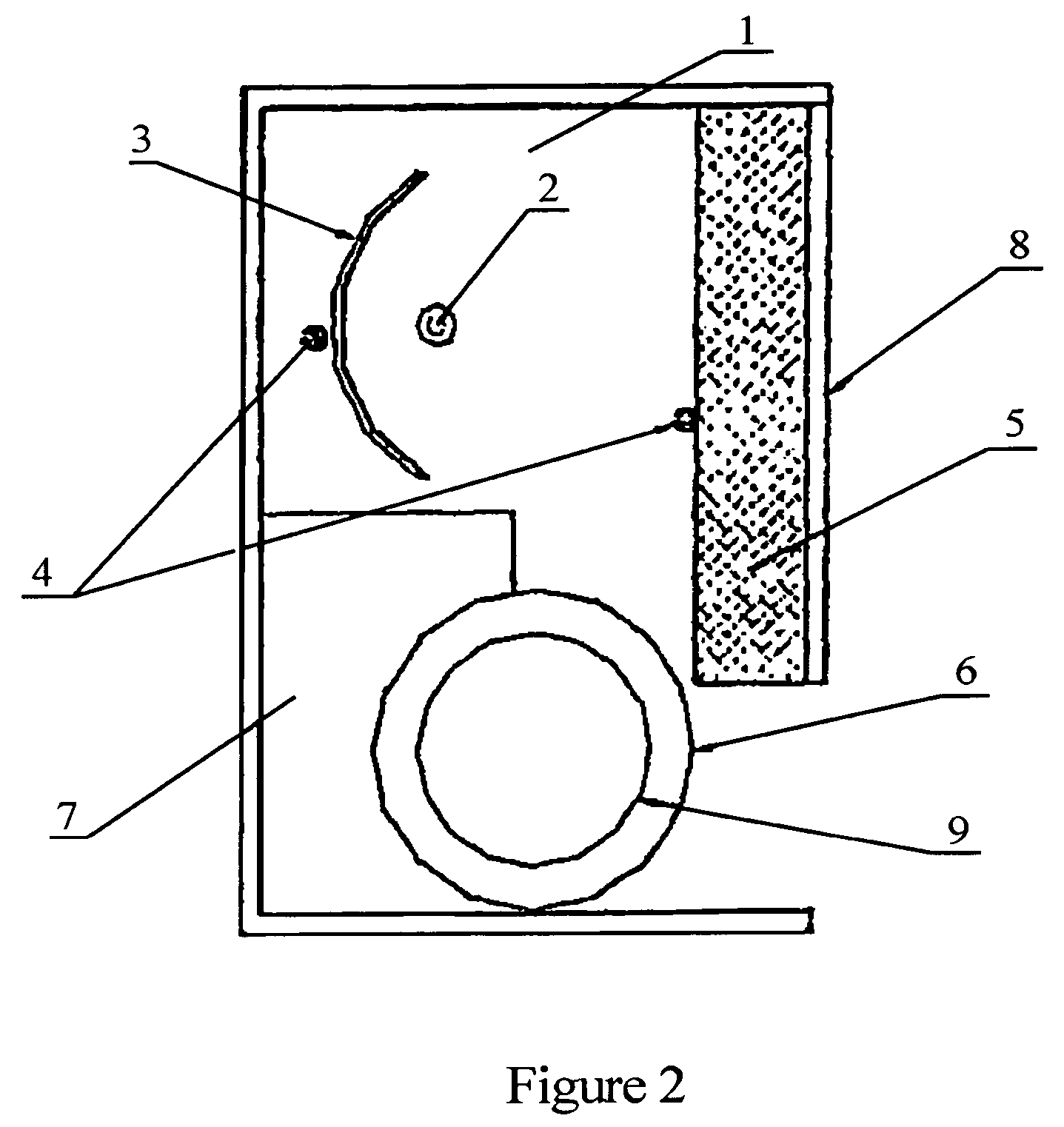 Air conditioner with a light wave unit for auxiliary heating and sterilizing