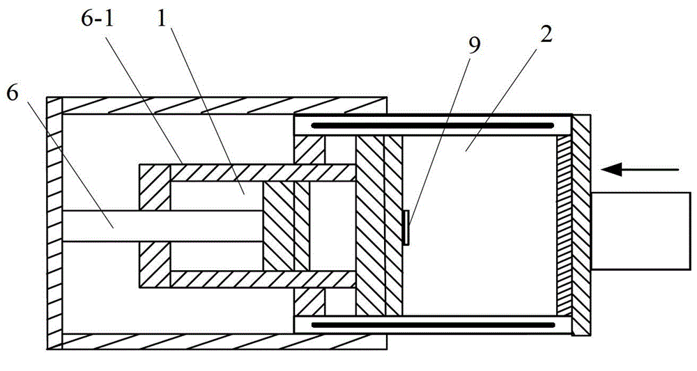 Hollow block palletizing device