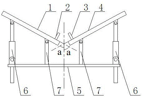 A rotary tobacco rod weaving machine